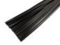 Preview: Kunststoffschweißdraht PP/EPDM 8x2mm Flach Schwarz 1kg Stäbe | az-reptec